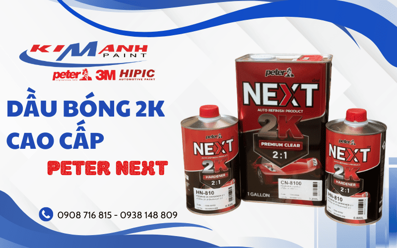 dầu bóng 2K cao cấp Peter Next