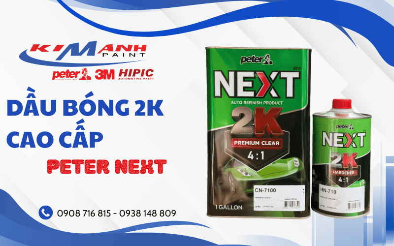 dầu bóng 2K cao cấp Peter Next