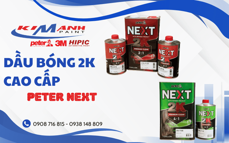 dầu bóng 2K cao cấp Peter Next