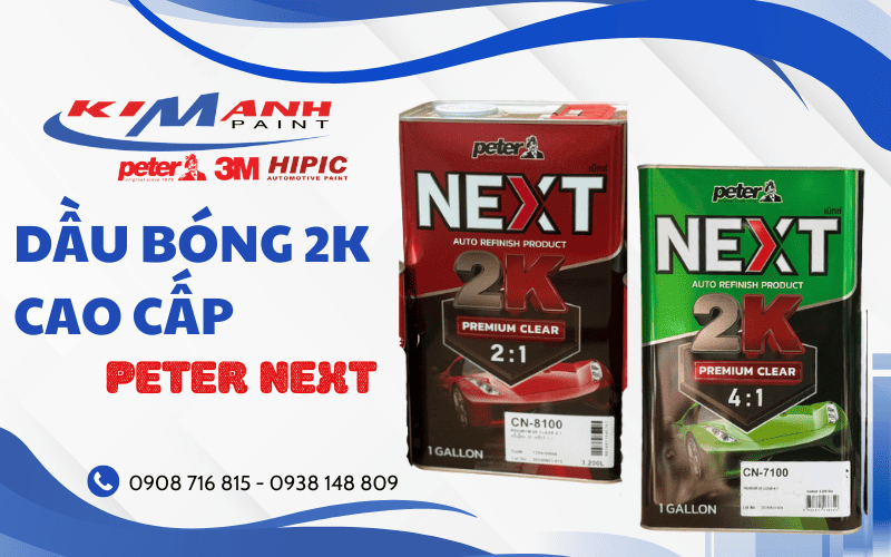 dầu bóng 2K cao cấp Peter Next