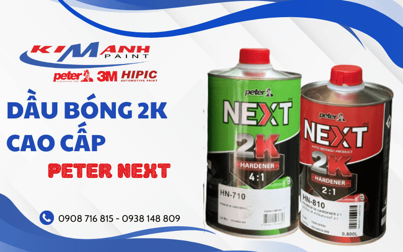 dầu bóng 2K cao cấp Peter Next